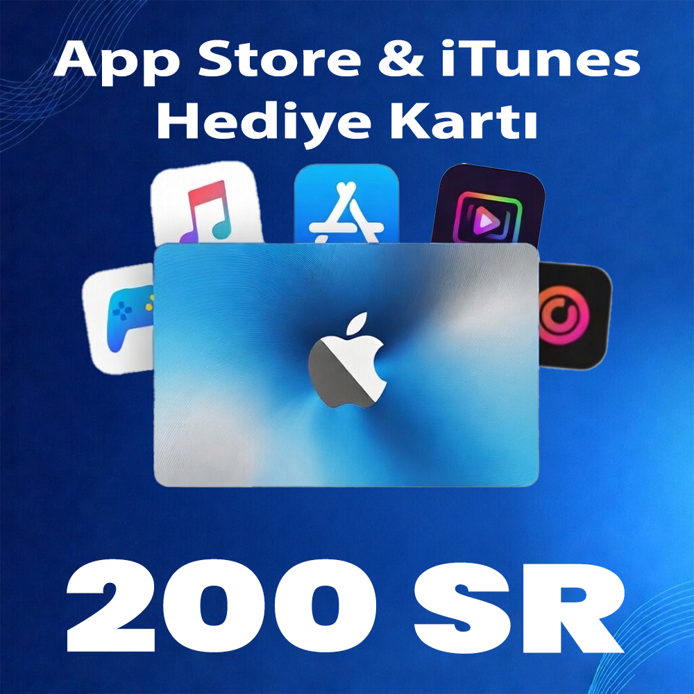 200 SR App Store & iTunes Hediye Kartı