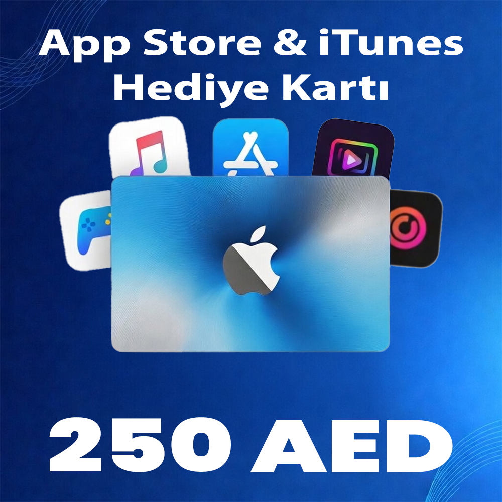 App Store & iTunes Gift Card 250 AED