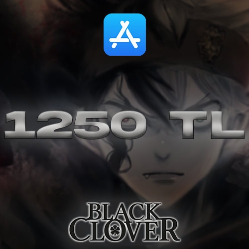 Black Clover 1250 TL App Store